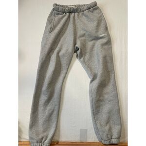 Madhappy Classic Logo Sweatpants Gray Fleece Joggers XS